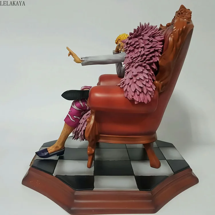 One Piece Donquixote Doflamingo with sofa Action Figure