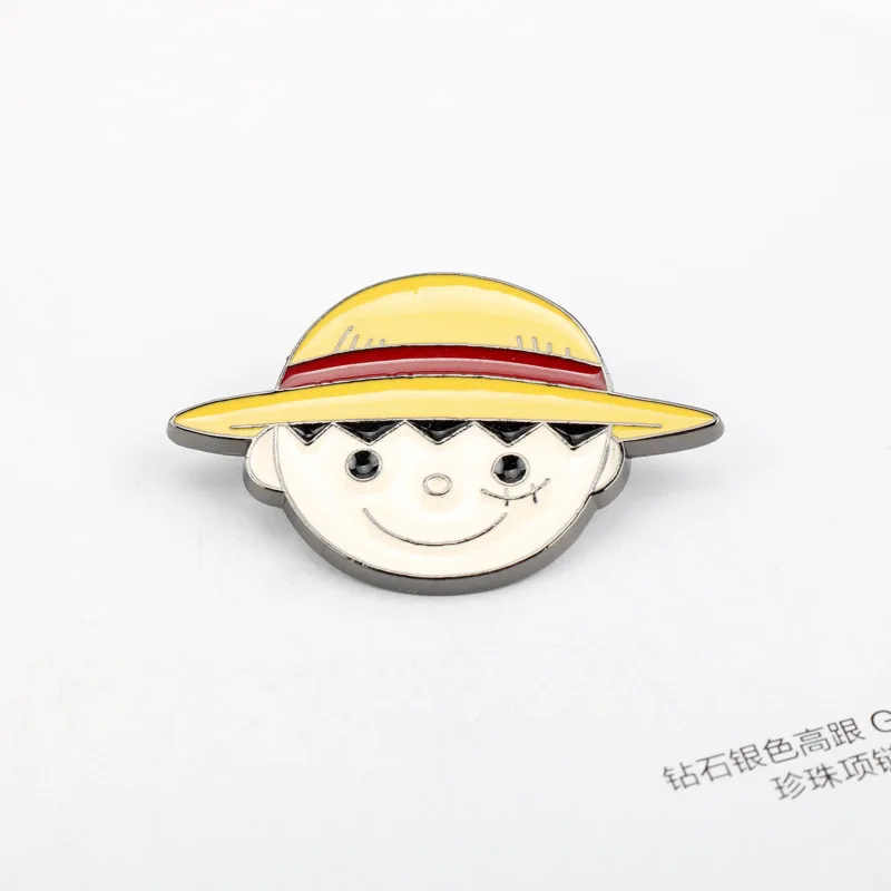 One Piece Brooch Monkey D. Luffy Metal Pins