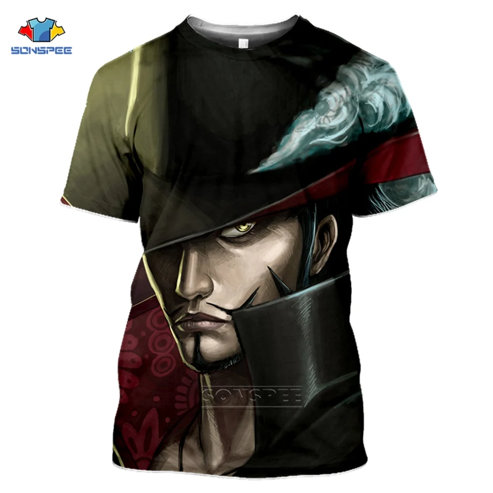 One Piece T-Shirt 3D Print Monkey D. Luffy Roronoa Zoro Nami T Shirt