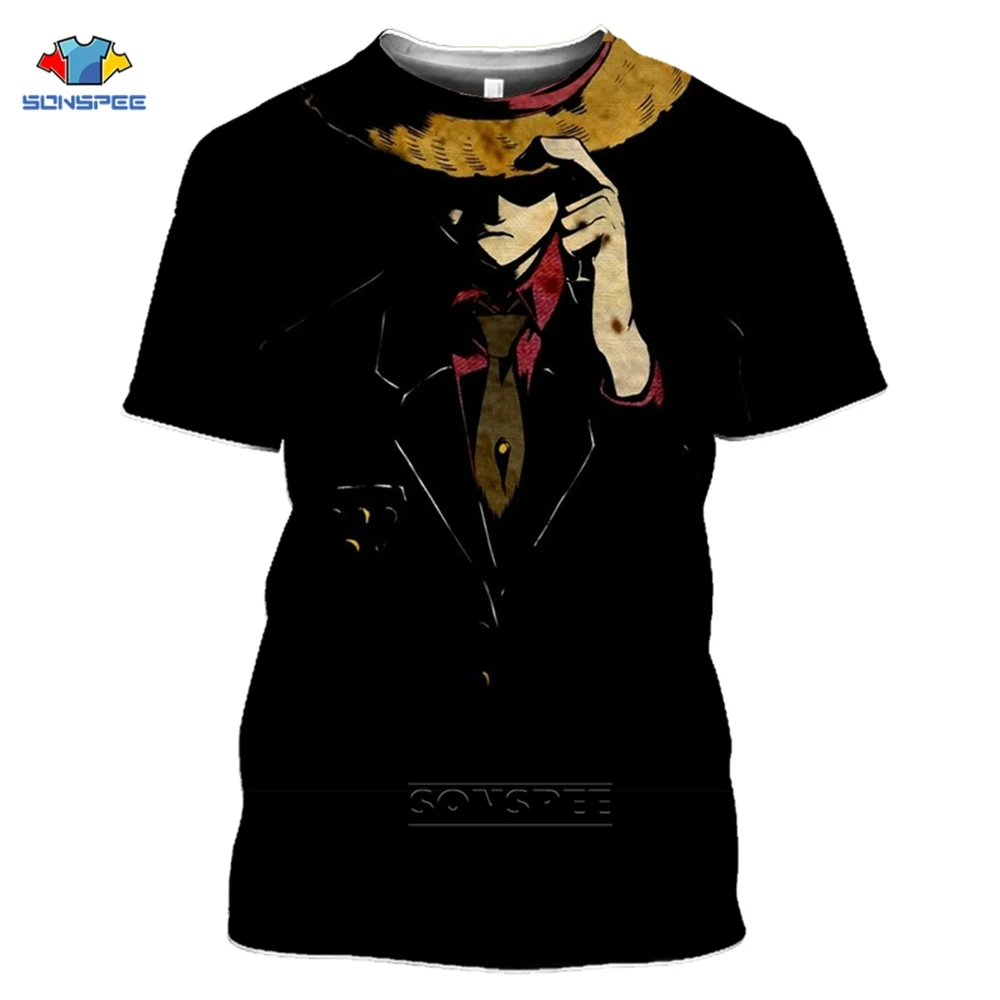 One Piece T-Shirt 3D Print Monkey D. Luffy Roronoa Zoro Nami T Shirt