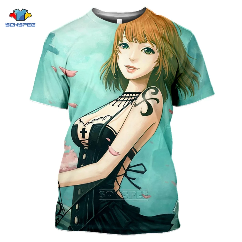 One Piece T-Shirt 3D Print Monkey D. Luffy Roronoa Zoro Nami T Shirt