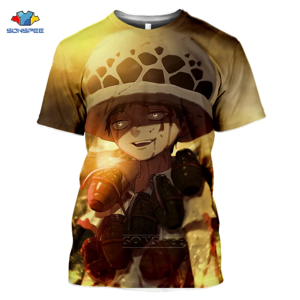 One Piece T-Shirt 3D Print Monkey D. Luffy Roronoa Zoro Nami T Shirt