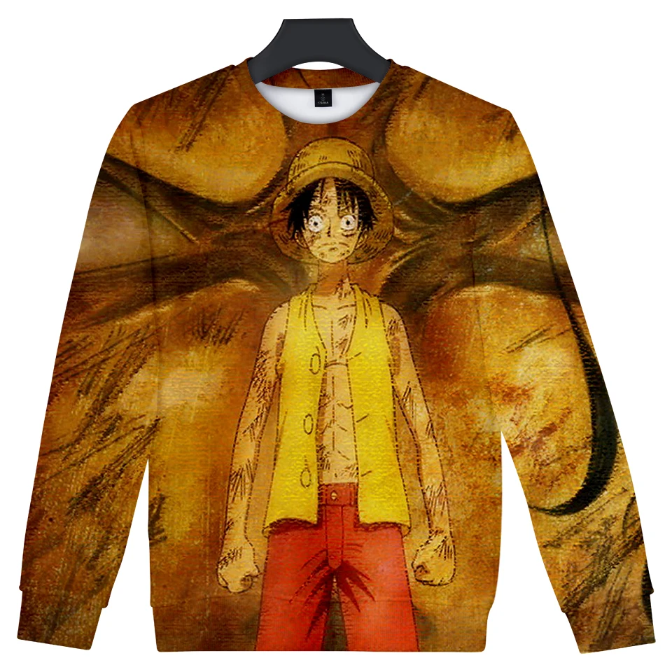 Luffy Ace Robin Nami Sanji Long Sleeve Sweatshirt