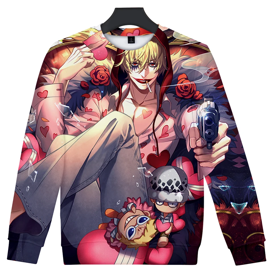 Luffy Ace Robin Nami Sanji Long Sleeve Sweatshirt