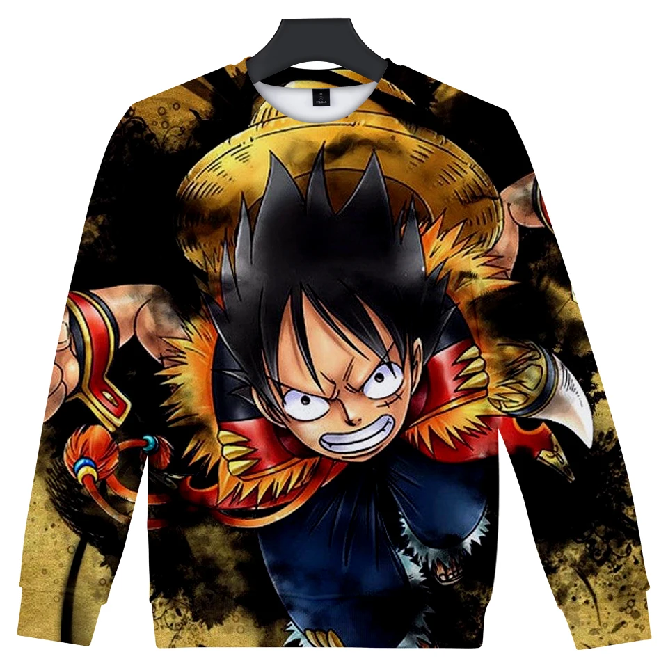 Luffy Ace Robin Nami Sanji Long Sleeve Sweatshirt