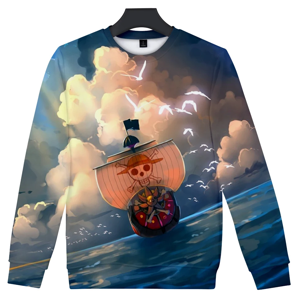 Luffy Ace Robin Nami Sanji Long Sleeve Sweatshirt