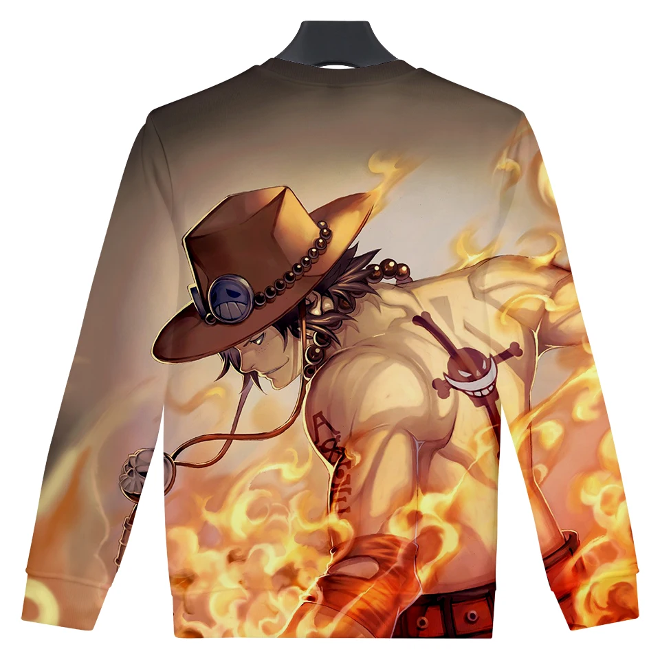 Luffy Ace Robin Nami Sanji Long Sleeve Sweatshirt