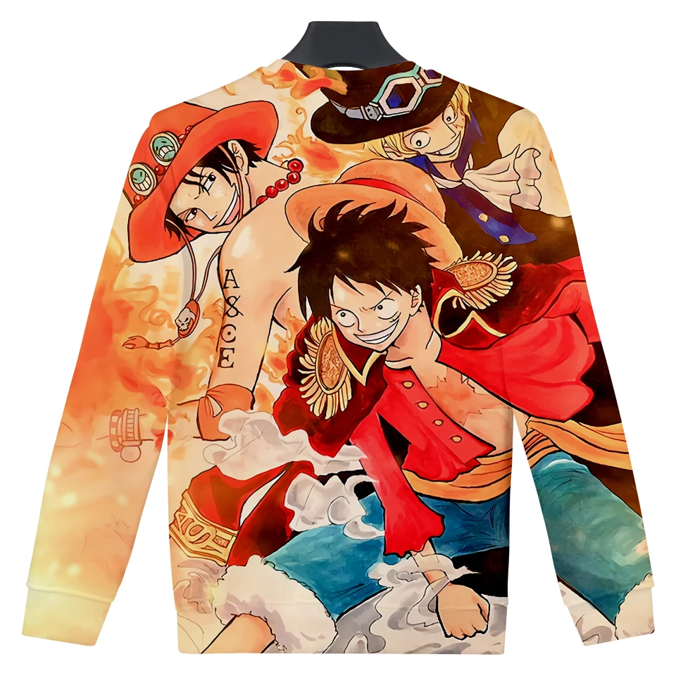 Luffy Ace Robin Nami Sanji Long Sleeve Sweatshirt