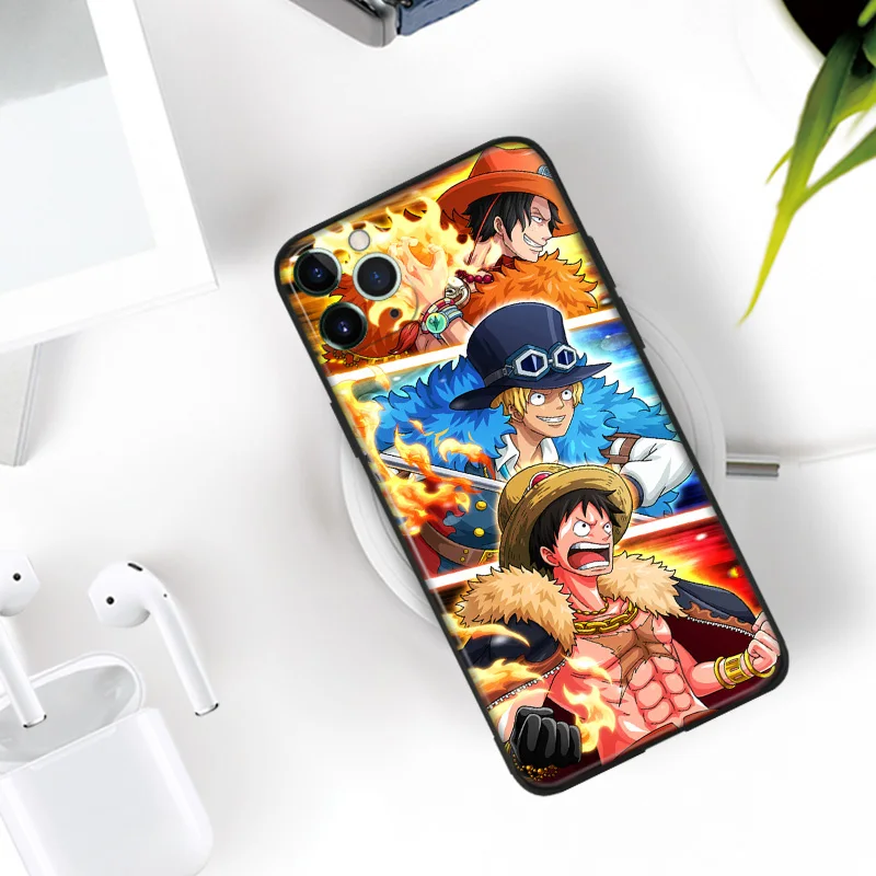 Luffy Ace Sabo iPhone soft silicone case