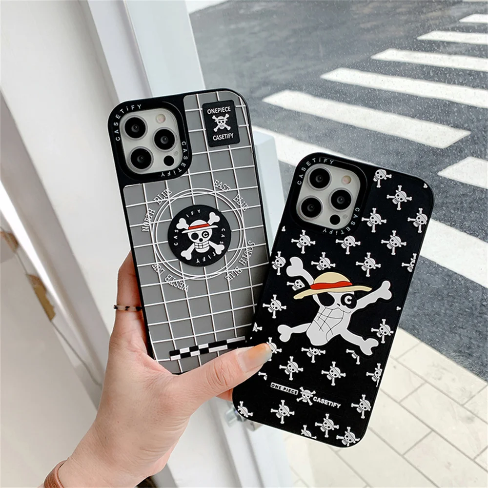 Cute One Piece 3D Phone Case For iphone 12 11 Pro X XS MAX 7 8 plus SE