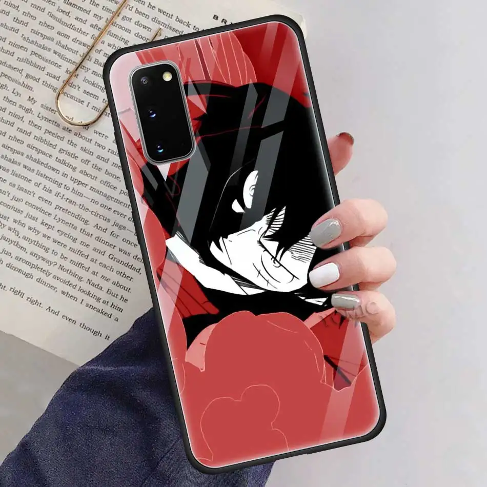 One Piece Luffy Case for Samsung Galaxy Tempered Glass Cover