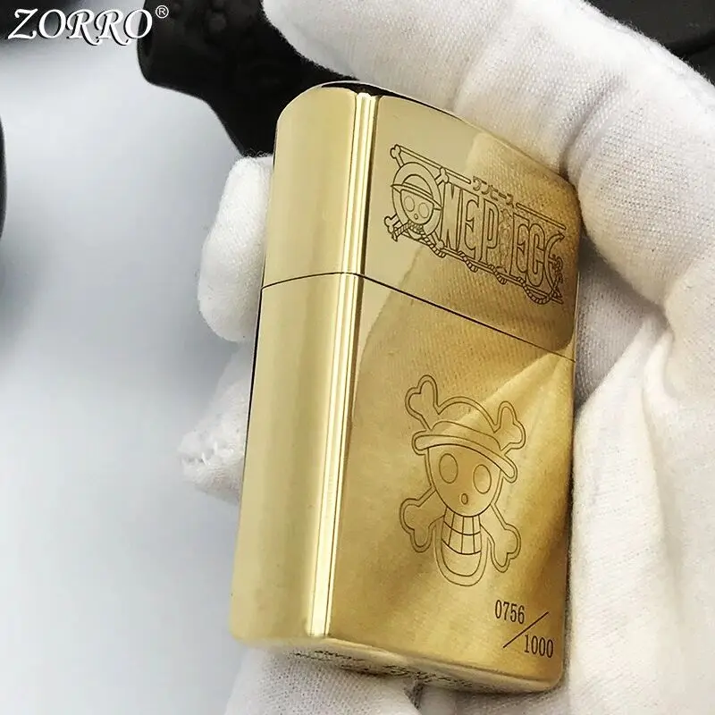 One Piece Zorro Kerosene Lighter Zippo