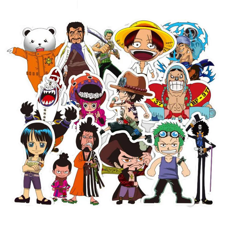 48pcs One Piece Waterproof Stickers