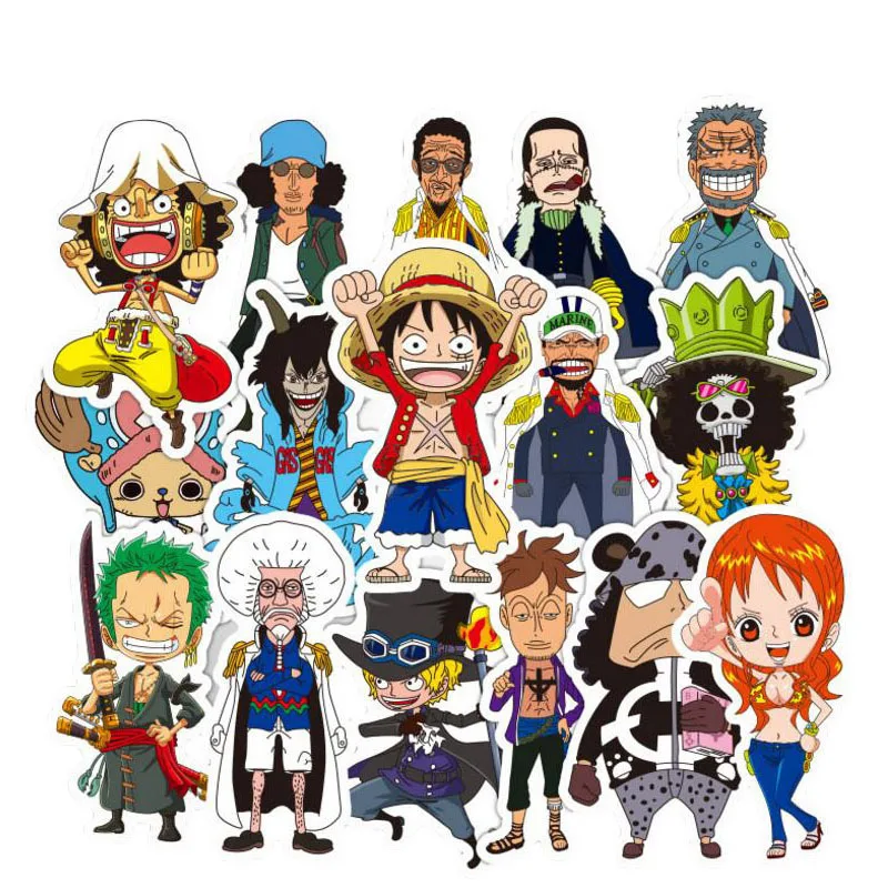 48pcs One Piece Waterproof Stickers