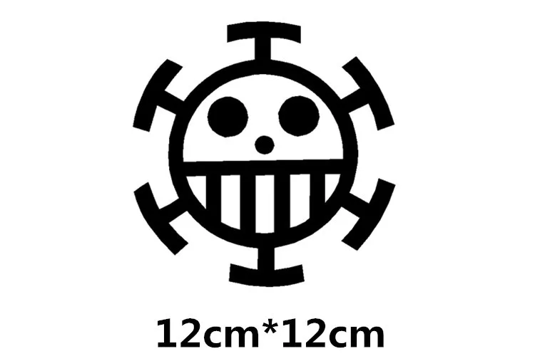 One Piece Car Stickers 13x13cm