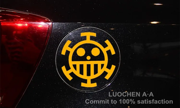 One Piece Car Stickers 13x13cm