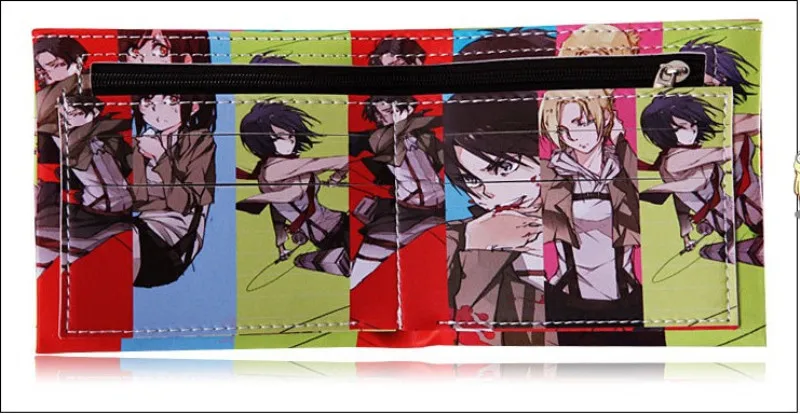 One Piece Anime Wallet with Zipper