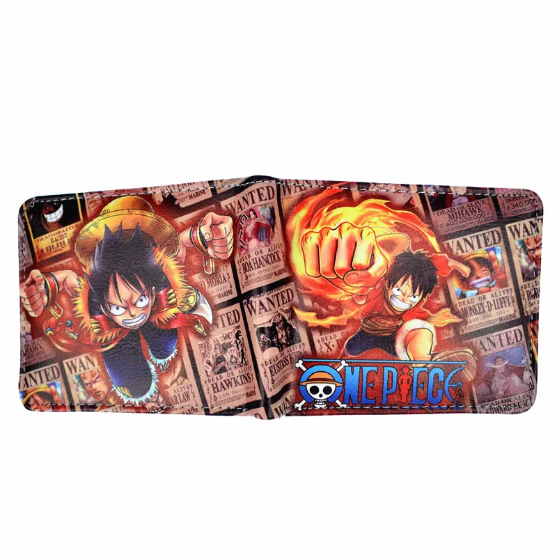 One Piece Ace Luffy Wallet