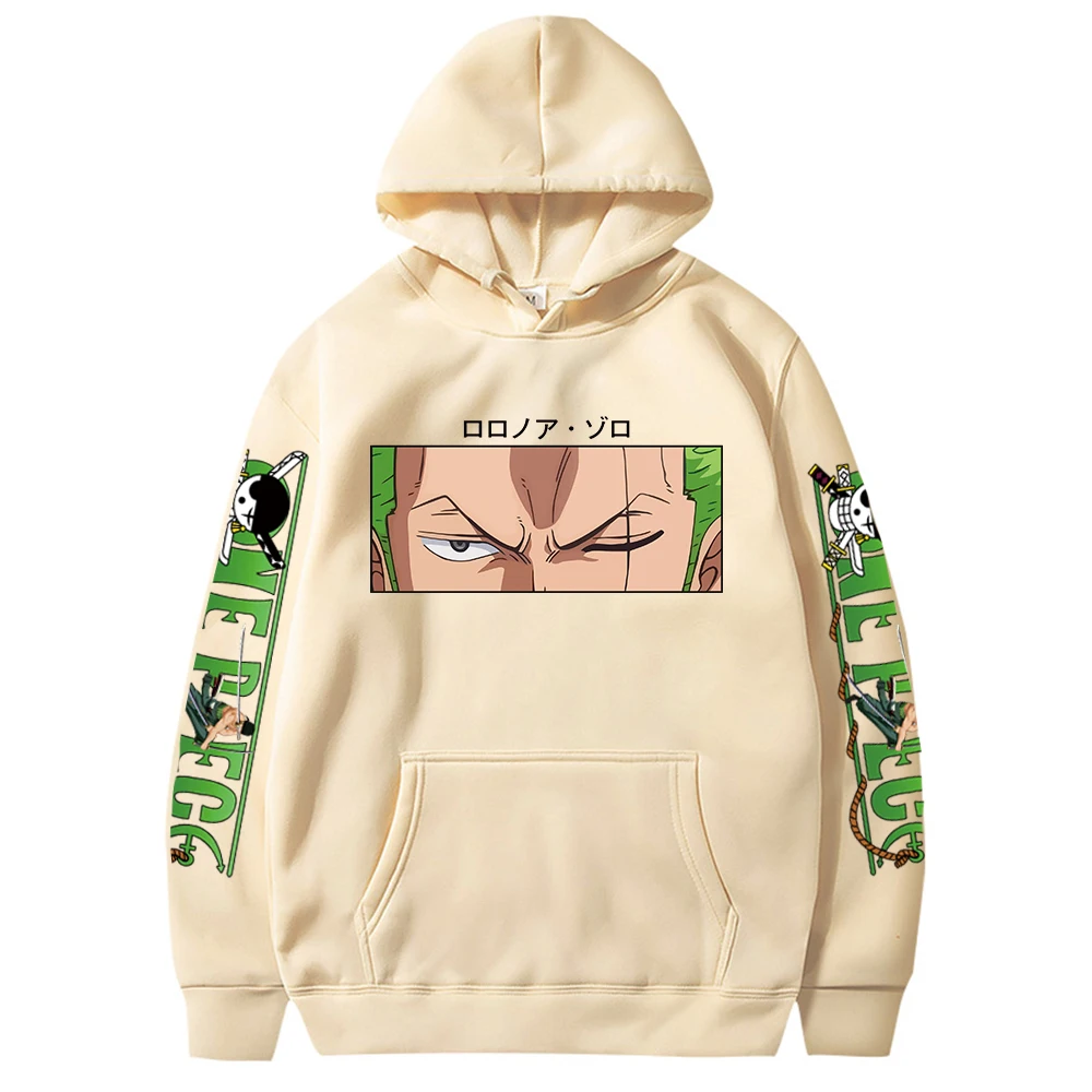 Roronoa Zoro Hoodie Harajuku