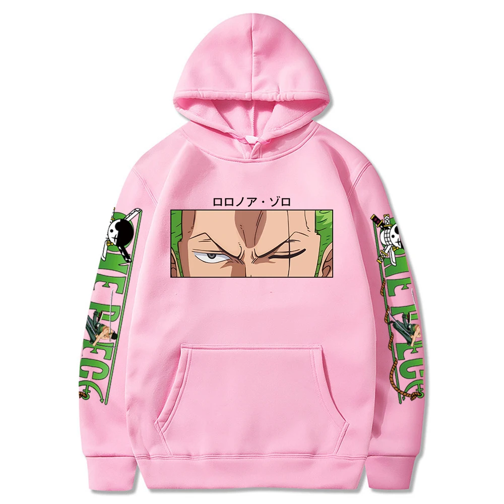 Roronoa Zoro Hoodie Harajuku