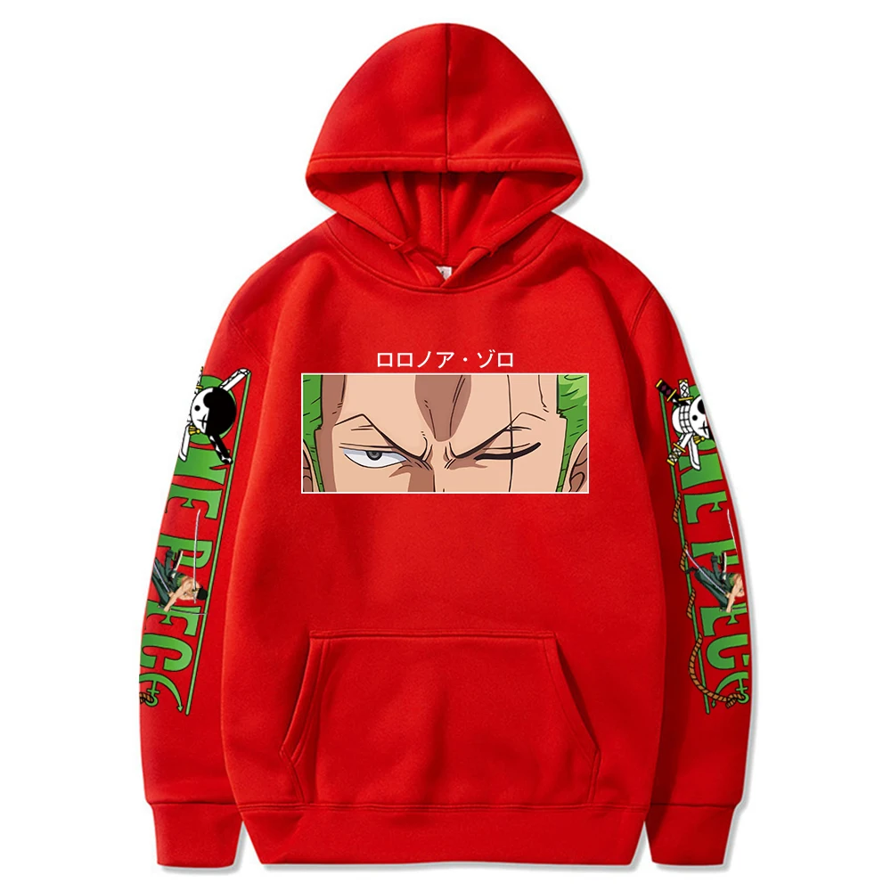 Roronoa Zoro Hoodie Harajuku