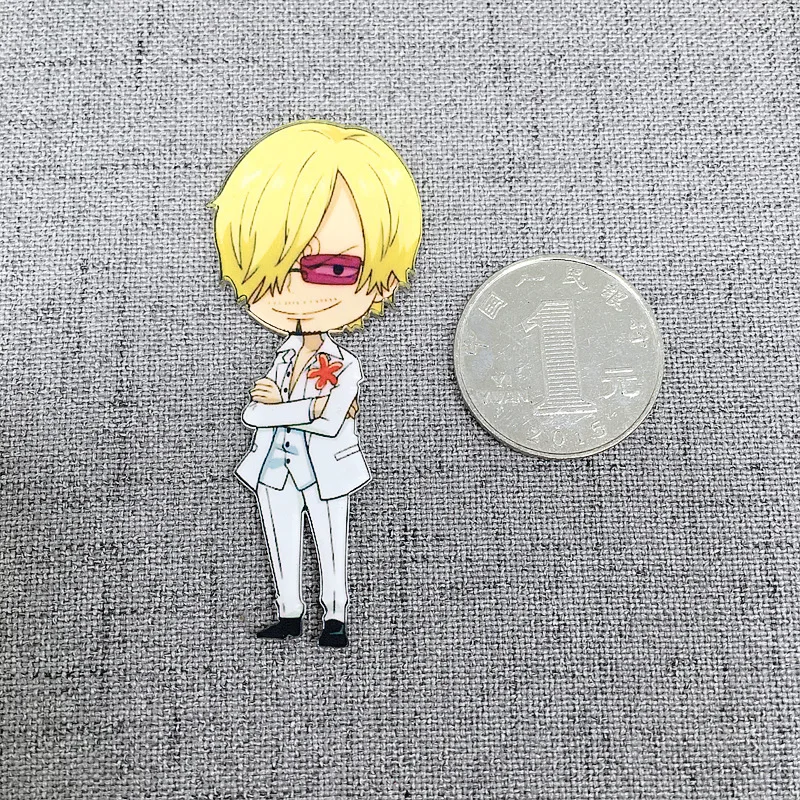 One piece business suit style anime action figure prefect quality acrylic fridge magnets