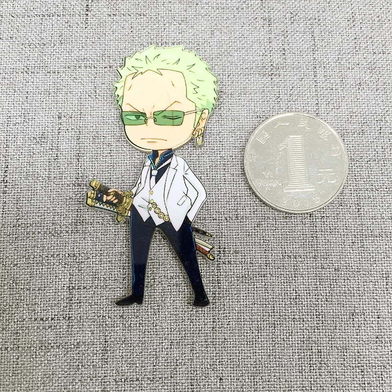 One piece business suit style anime action figure prefect quality acrylic fridge magnets