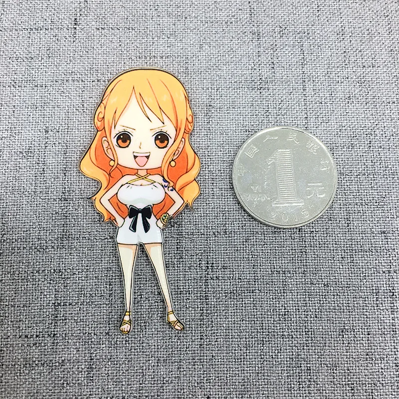 One piece business suit style anime action figure prefect quality acrylic fridge magnets