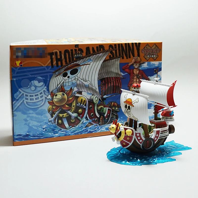 Thousand Sunny Pirate Ship Model DIY Assembled Boat