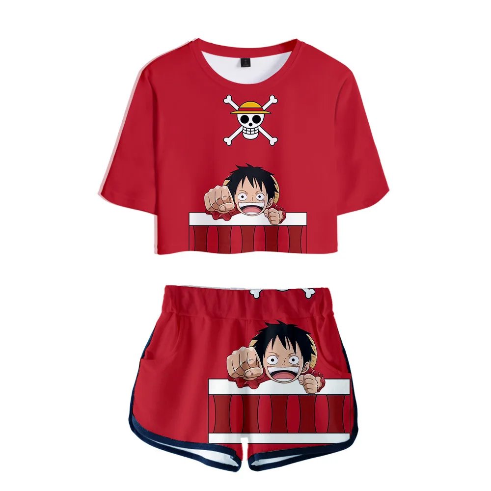 One Piece Luffy Roronoa Zoro Nami Sanji Nico Robin 3D Print Tracksuit Women