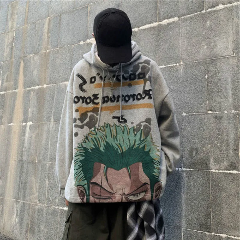 ONE PIECE Roronoa Zoro Nami Sweatshirt Couples Pullover