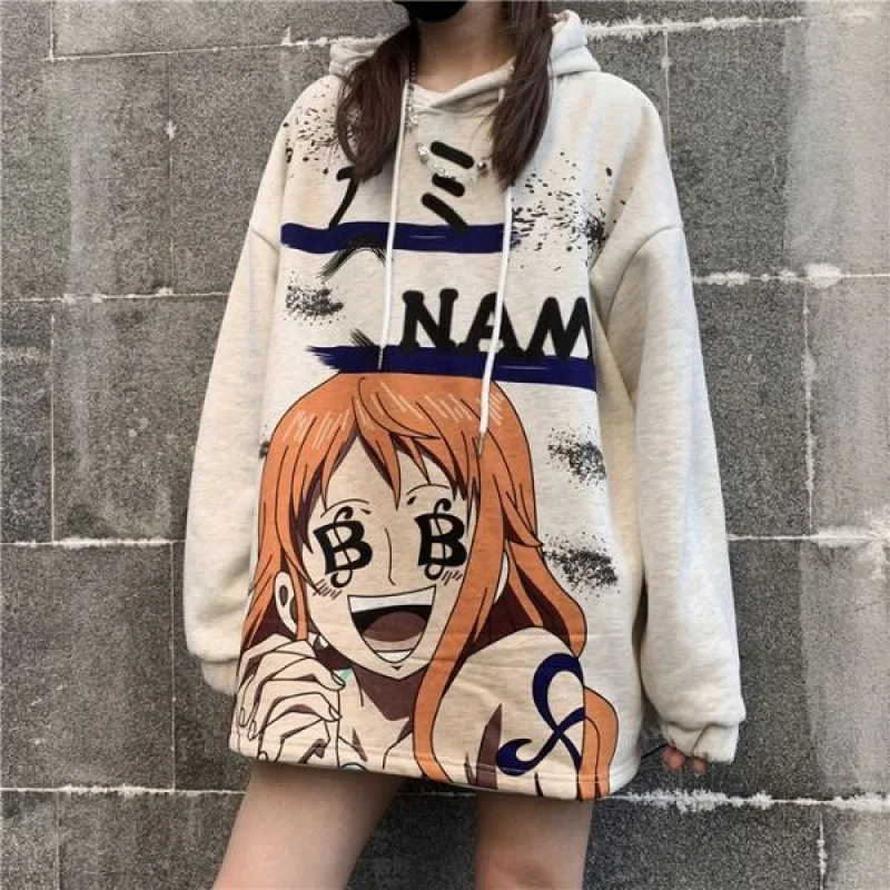 ONE PIECE Roronoa Zoro Nami Sweatshirt Couples Pullover