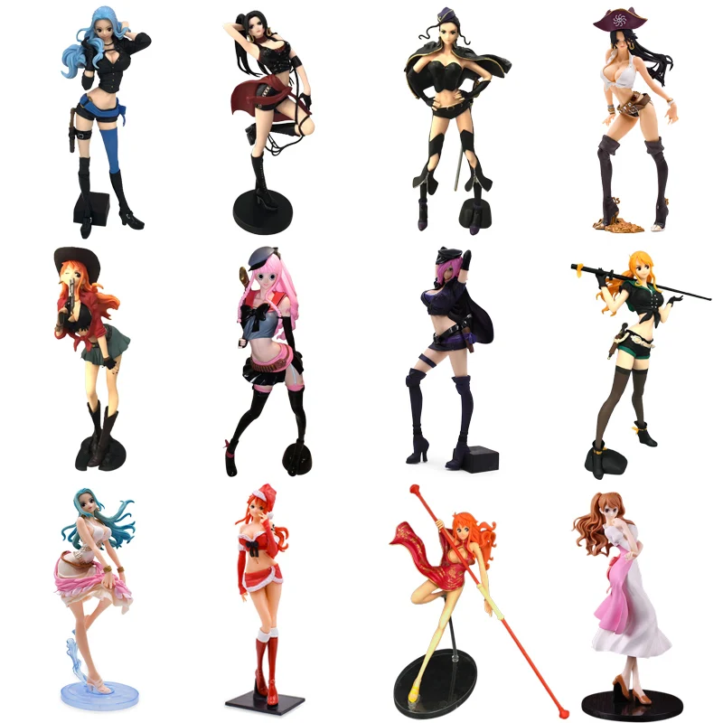 One Piece Bonney Nami Vivi Boa Hancock Robin Pudding Reiju Action Figure