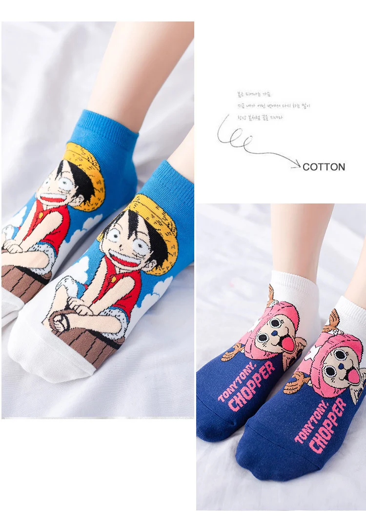 One Piece Choba Cute New Arrive Ankle Socks