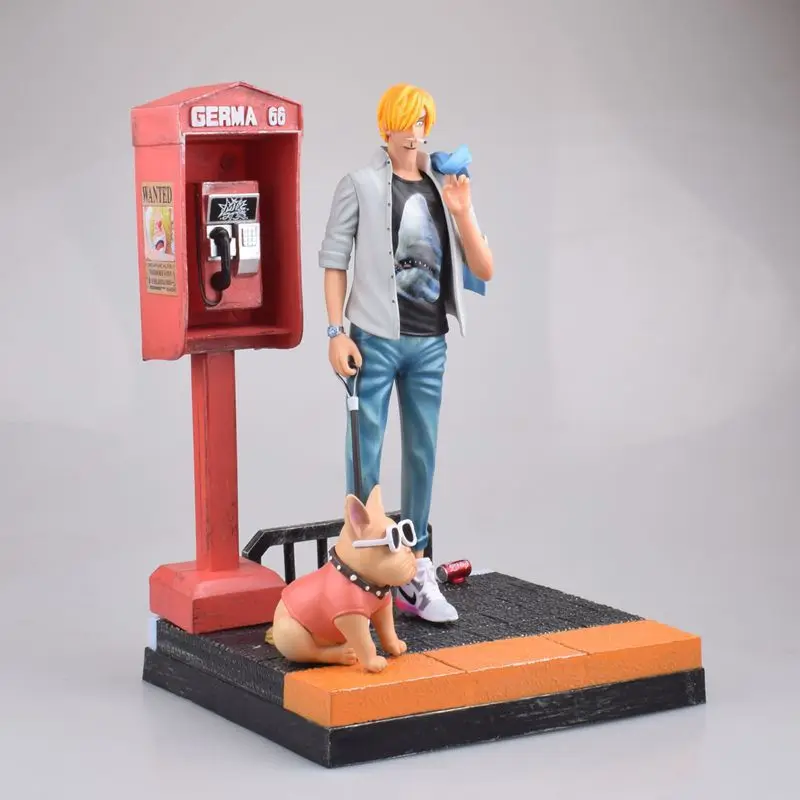 One Piece Monkey D Luffy ACE ZORO Sanji Roronoa Tide suit Ver. PVC Action Figure