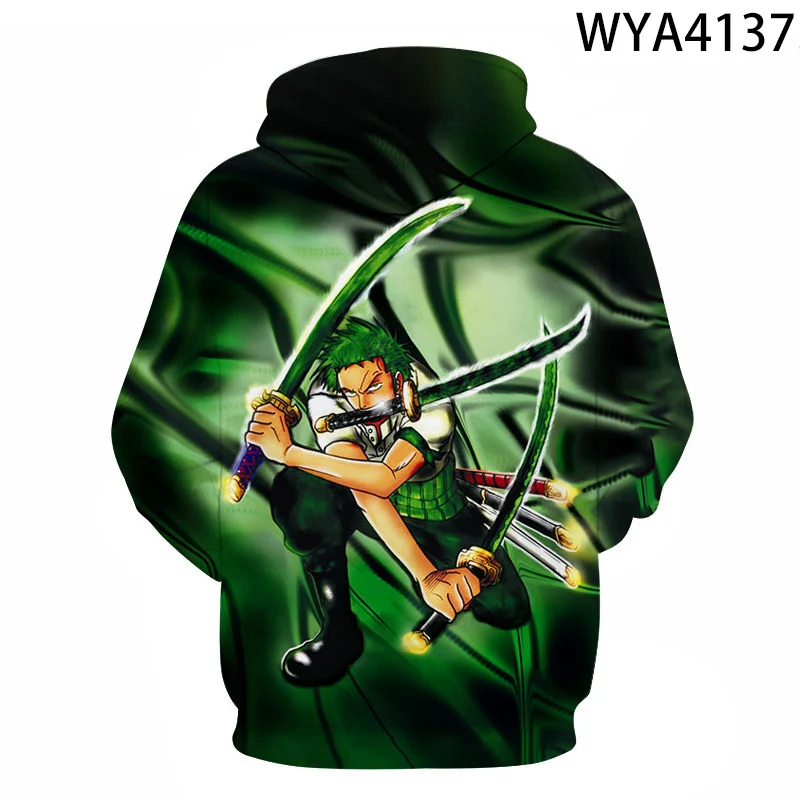 Monkey D Luffy 3D Hoodies  Roronoa Zoro Nami Usopp Sanji Nico Robin Franky