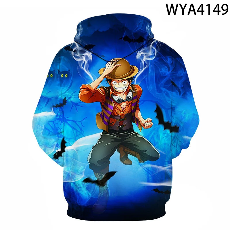 Monkey D Luffy 3D Hoodies  Roronoa Zoro Nami Usopp Sanji Nico Robin Franky