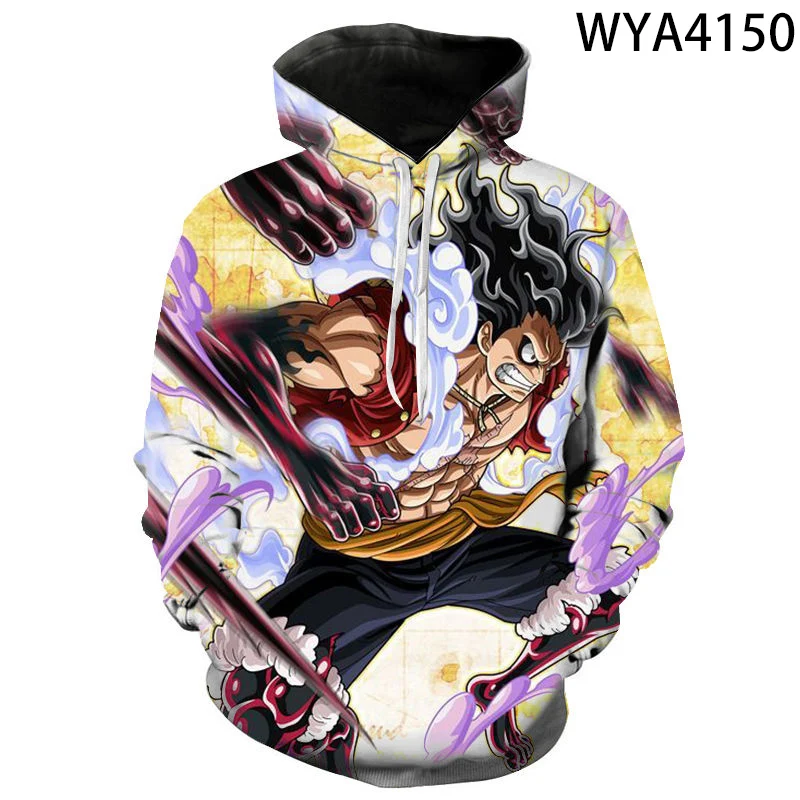 Monkey D Luffy 3D Hoodies  Roronoa Zoro Nami Usopp Sanji Nico Robin Franky