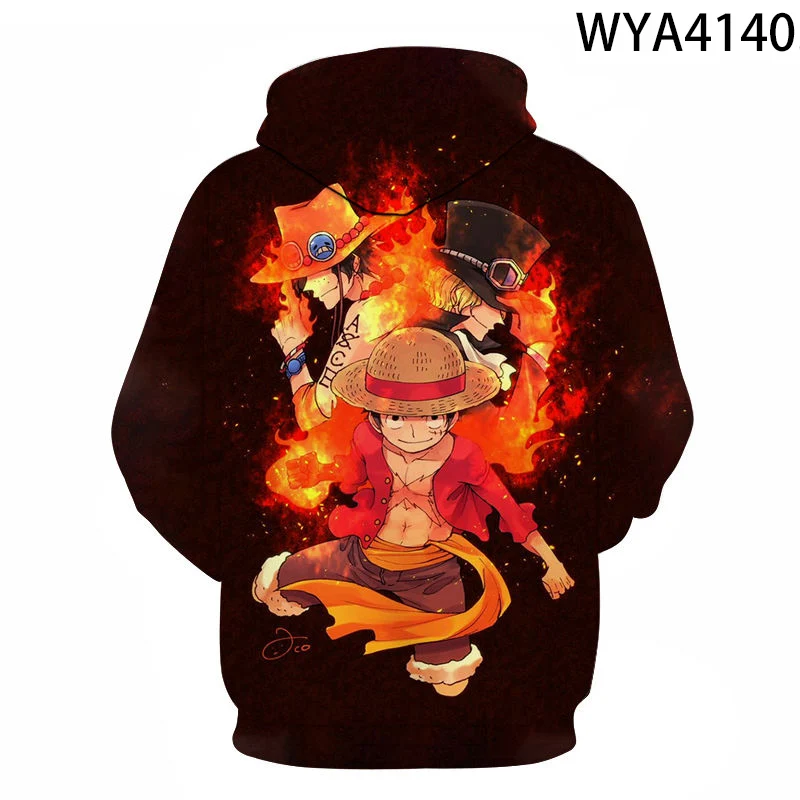 Monkey D Luffy 3D Hoodies  Roronoa Zoro Nami Usopp Sanji Nico Robin Franky