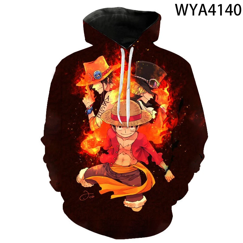 Monkey D Luffy 3D Hoodies  Roronoa Zoro Nami Usopp Sanji Nico Robin Franky