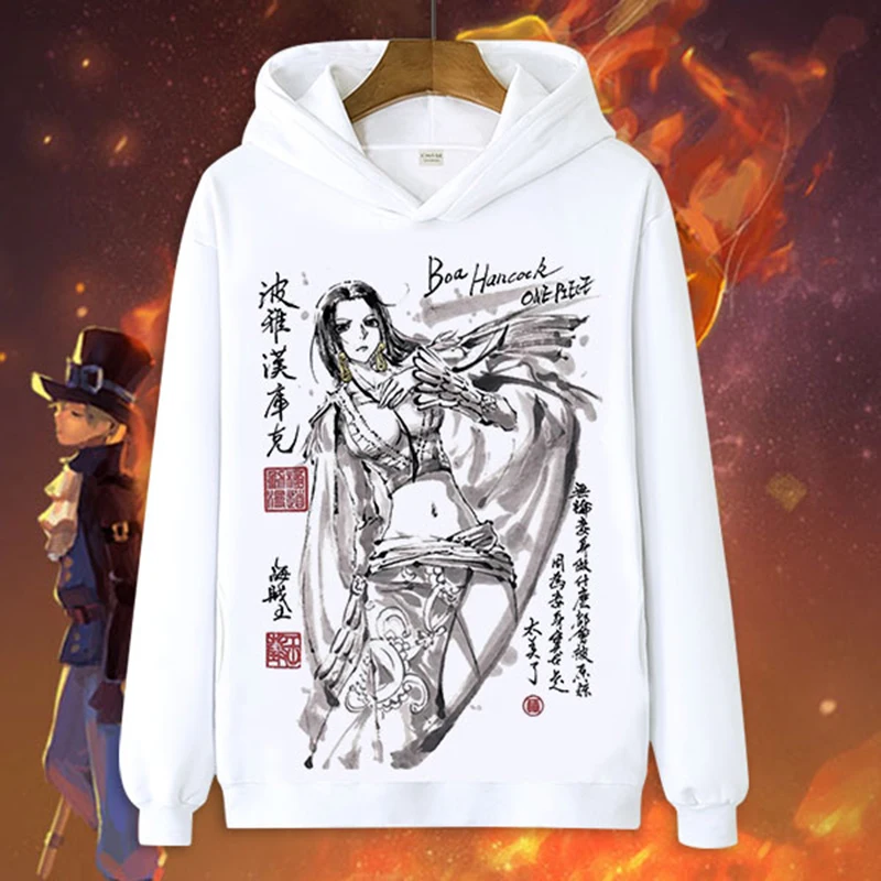 Women Men Hoodie One Piece Luffy Zoro Hoodies Nami Usopp