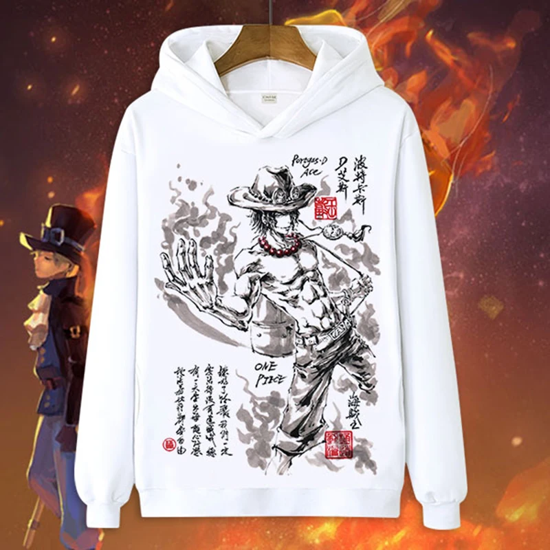 Women Men Hoodie One Piece Luffy Zoro Hoodies Nami Usopp