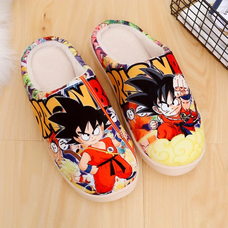 ONE PIECE Monkey D Luffy Winter Warm Plush Shoes Slippers Stuffed Plush