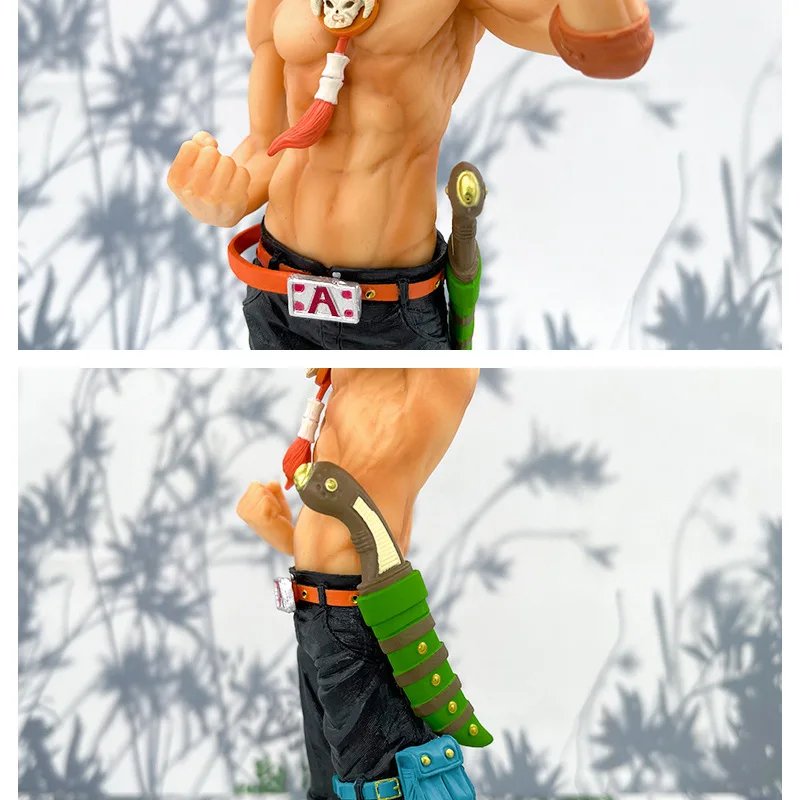 27CM One Piece Ichiban Award Series Luffy Ace Sabo Ro Figure Model