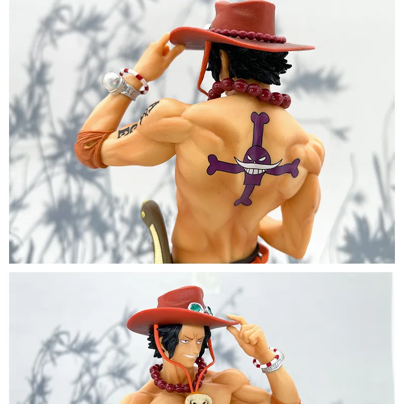 27CM One Piece Ichiban Award Series Luffy Ace Sabo Ro Figure Model