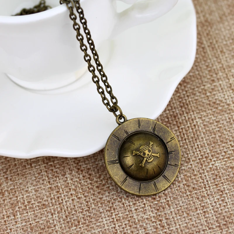 One Piece Anchor Hat Pendant Necklace