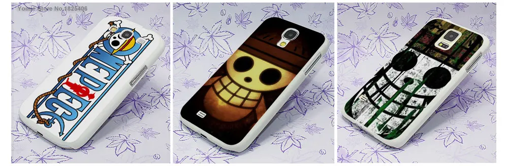 One Piece Hard White Case Cover for Samsung