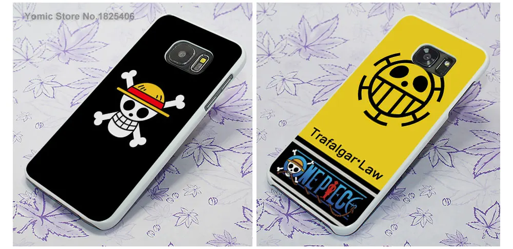 One Piece Hard White Case Cover for Samsung