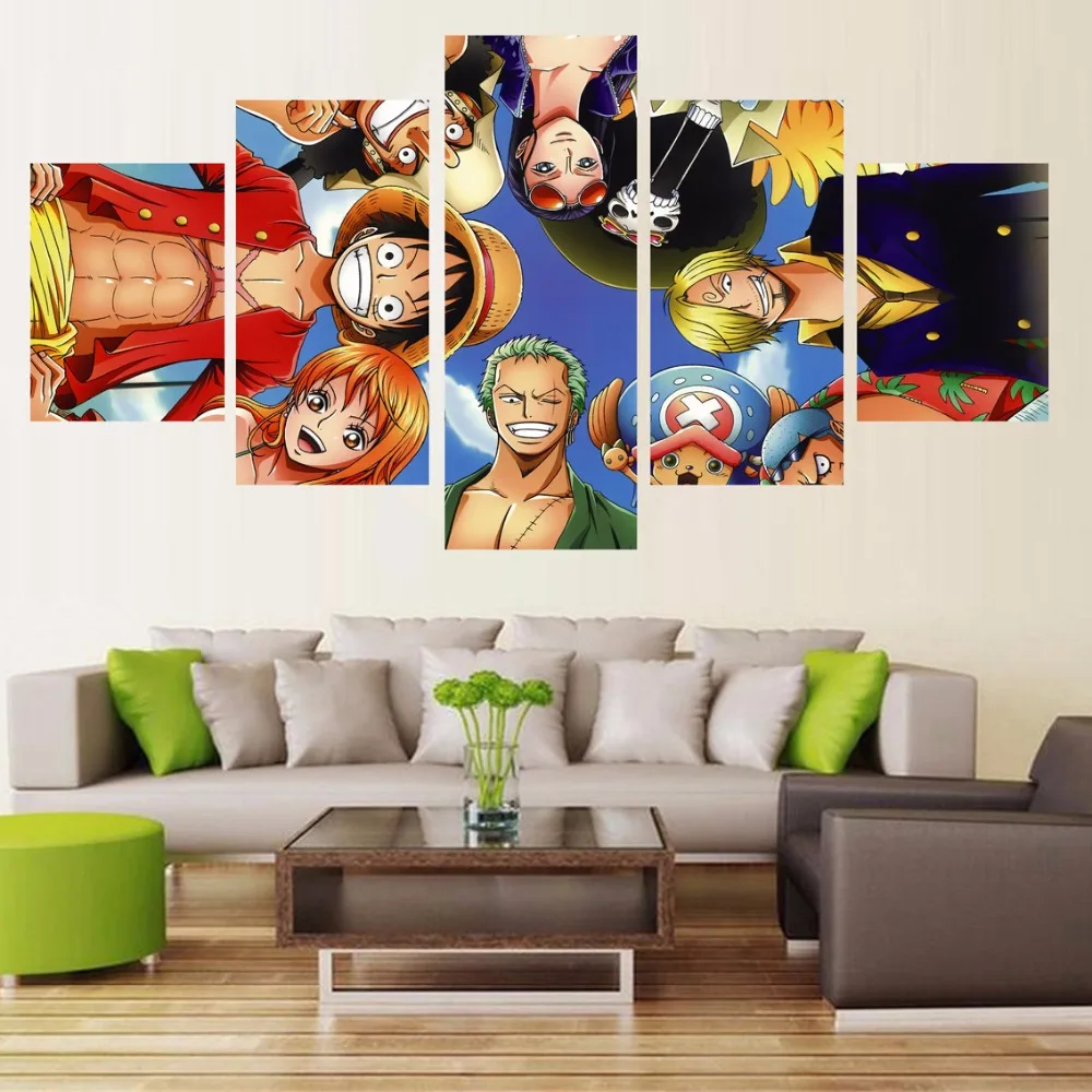 One Piece Characters HD Print Canvas Painting