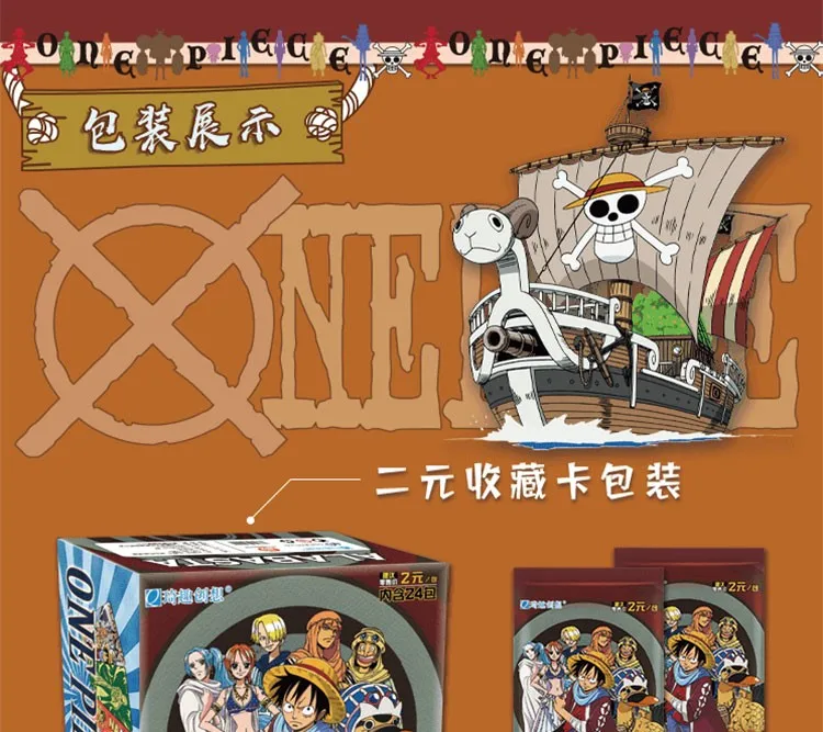 One Piece Luffy Zoro Nami Usopp Franky Collections Card Game